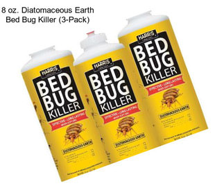 8 oz. Diatomaceous Earth Bed Bug Killer (3-Pack)