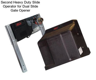 Second Heavy Duty Slide Operator for Dual Slide Gate Opener