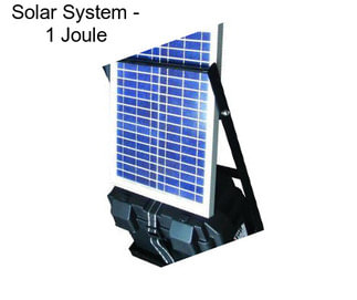 Solar System - 1 Joule