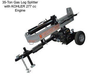 35-Ton Gas Log Splitter with KOHLER 277 cc Engine