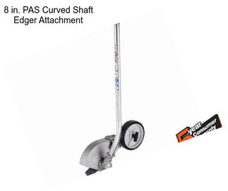 8 in. PAS Curved Shaft Edger Attachment