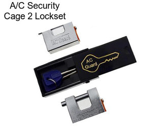 A/C Security Cage 2 Lockset