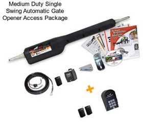 Medium Duty Single Swing Automatic Gate Opener Access Package