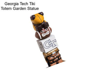 Georgia Tech Tiki Totem Garden Statue