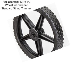Replacement 13.75 in. Wheel for Swisher Standard String Trimmer