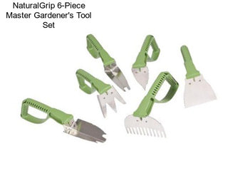 NaturalGrip 6-Piece Master Gardener\'s Tool Set
