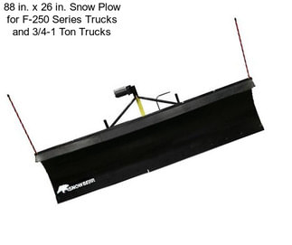 88 in. x 26 in. Snow Plow for F-250 Series Trucks and 3/4-1 Ton Trucks