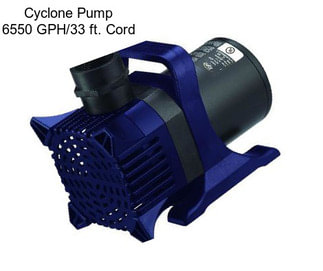 Cyclone Pump 6550 GPH/33 ft. Cord