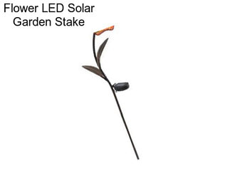 Flower LED Solar Garden Stake