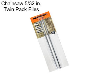 Chainsaw 5/32 in. Twin Pack Files