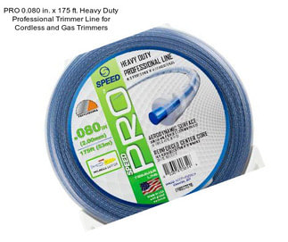 PRO 0.080 in. x 175 ft. Heavy Duty Professional Trimmer Line for Cordless and Gas Trimmers