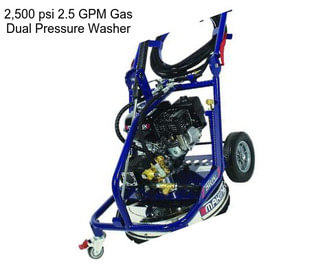 2,500 psi 2.5 GPM Gas Dual Pressure Washer