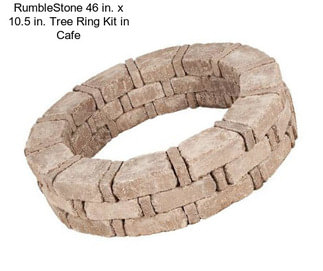 RumbleStone 46 in. x 10.5 in. Tree Ring Kit in Cafe