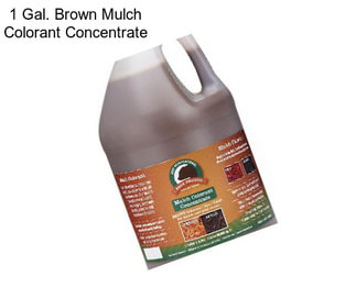 1 Gal. Brown Mulch Colorant Concentrate