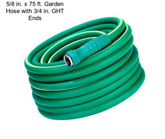 5/8 in. x 75 ft. Garden Hose with 3/4 in. GHT Ends