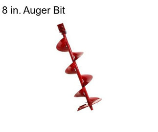 8 in. Auger Bit