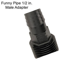 Funny Pipe 1/2 in. Male Adapter