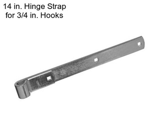 14 in. Hinge Strap for 3/4 in. Hooks