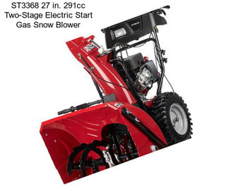 ST3368 27 in. 291cc Two-Stage Electric Start Gas Snow Blower