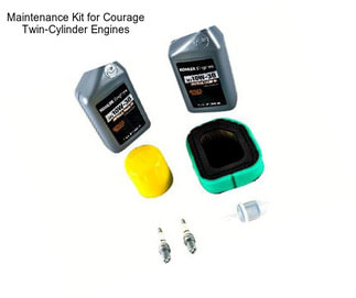 Maintenance Kit for Courage Twin-Cylinder Engines