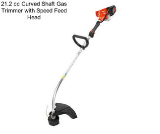 21.2 cc Curved Shaft Gas Trimmer with Speed Feed Head
