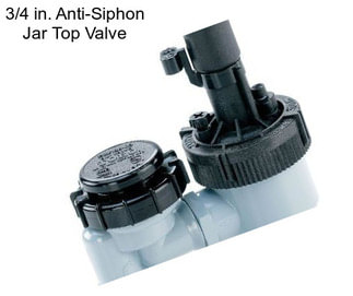 3/4 in. Anti-Siphon Jar Top Valve