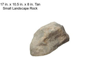 17 in. x 10.5 in. x 8 in. Tan Small Landscape Rock