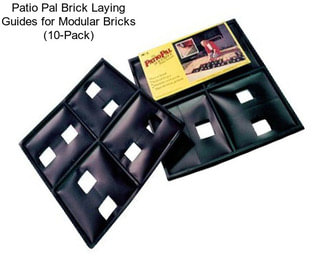 Patio Pal Brick Laying Guides for Modular Bricks (10-Pack)