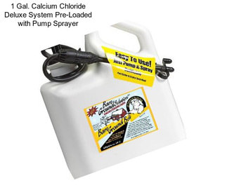 1 Gal. Calcium Chloride Deluxe System Pre-Loaded with Pump Sprayer