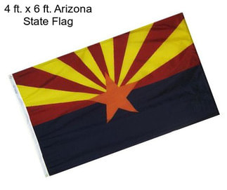 4 ft. x 6 ft. Arizona State Flag