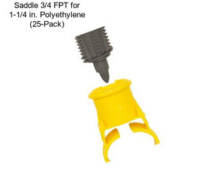 Saddle 3/4 FPT for 1-1/4 in. Polyethylene (25-Pack)