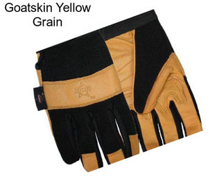 Goatskin Yellow Grain