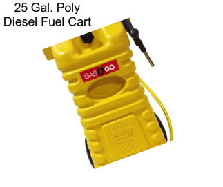25 Gal. Poly Diesel Fuel Cart