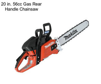 20 in. 56cc Gas Rear Handle Chainsaw