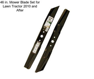 46 in. Mower Blade Set for Lawn Tractor 2010 and After