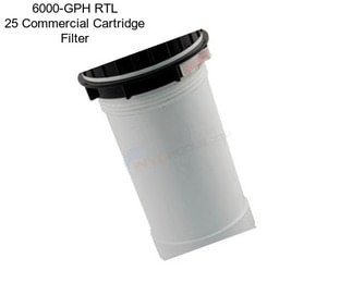 6000-GPH RTL 25 Commercial Cartridge Filter