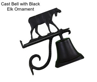 Cast Bell with Black Elk Ornament