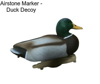 Airstone Marker - Duck Decoy