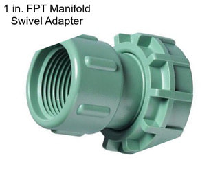 1 in. FPT Manifold Swivel Adapter