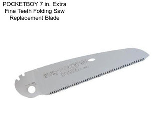 POCKETBOY 7 in. Extra Fine Teeth Folding Saw Replacement Blade