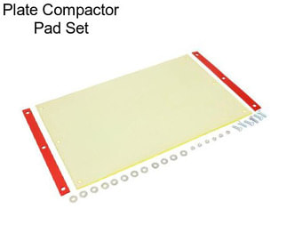 Plate Compactor Pad Set