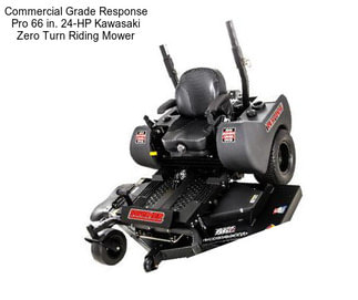 Commercial Grade Response Pro 66 in. 24-HP Kawasaki Zero Turn Riding Mower