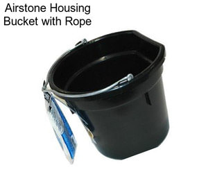 Airstone Housing Bucket with Rope