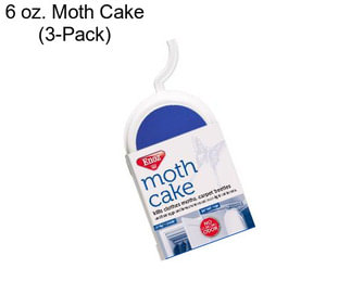 6 oz. Moth Cake (3-Pack)