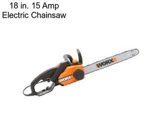 18 in. 15 Amp Electric Chainsaw