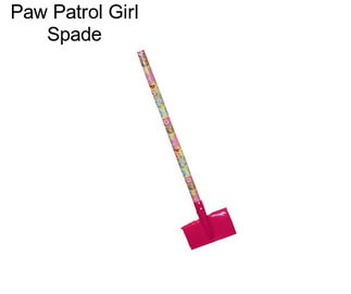 Paw Patrol Girl Spade