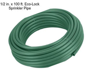 1/2 in. x 100 ft. Eco-Lock Sprinkler Pipe