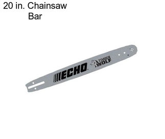 20 in. Chainsaw Bar