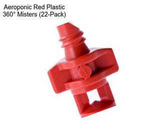 Aeroponic Red Plastic 360° Misters (22-Pack)