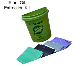 Plant Oil Extraction Kit